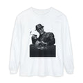 Skeleton Gambler Long Sleeve Tee — "F**k Frontline Dealers" Graphic