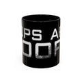 Coffee Mug — “Cops Are goofs" Bold Black Accent Mug