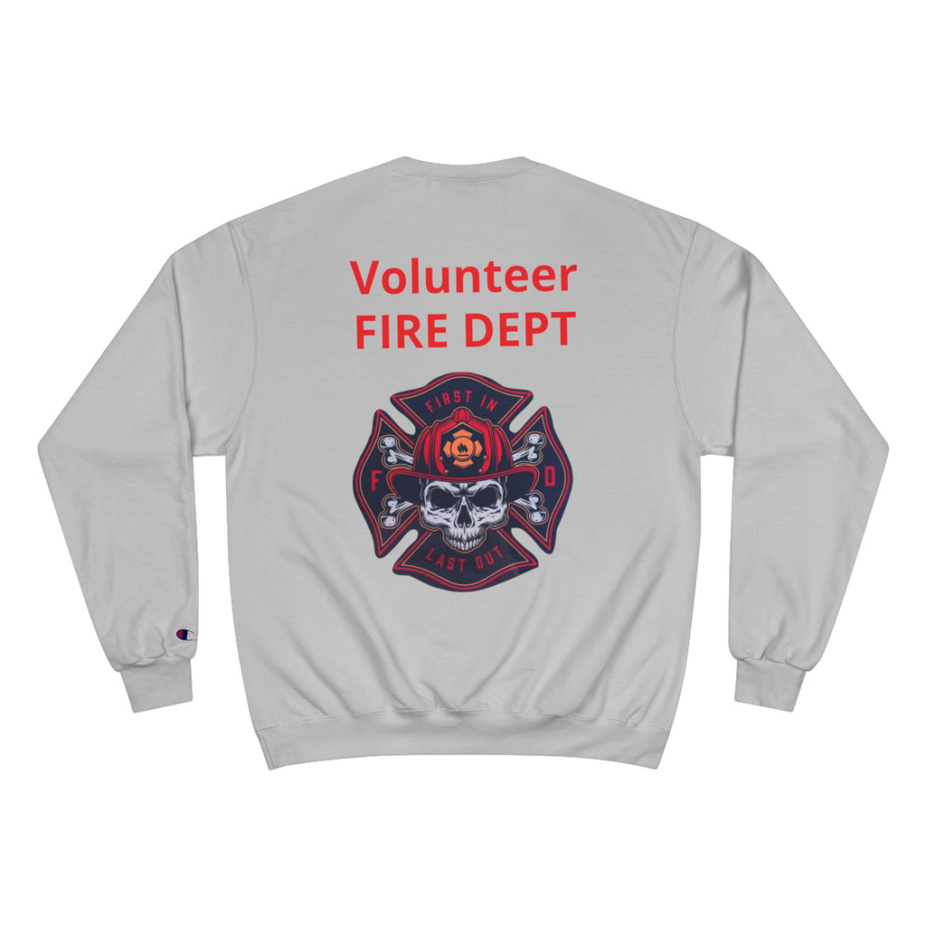 Fire Dept Sweatshirt — Firefighter Champion Crewneck