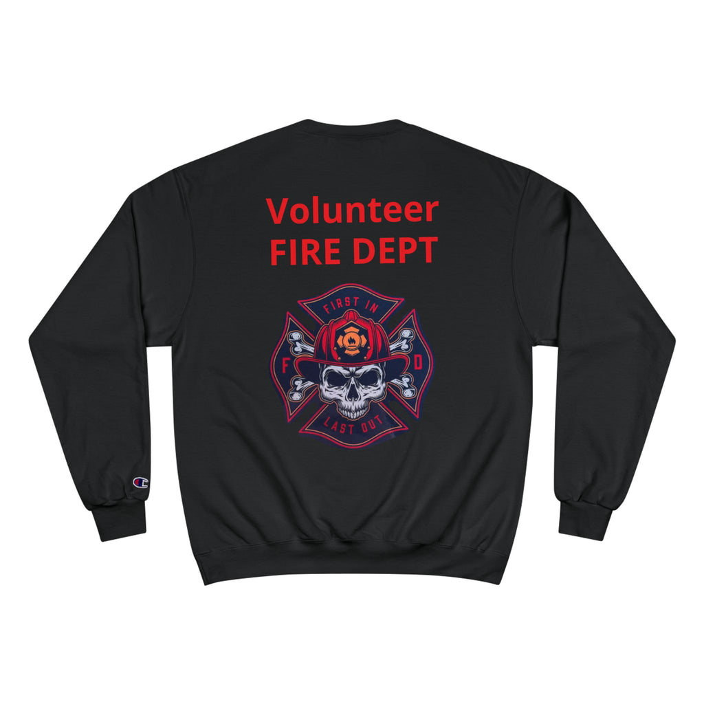 Fire Dept Sweatshirt — Firefighter Champion Crewneck