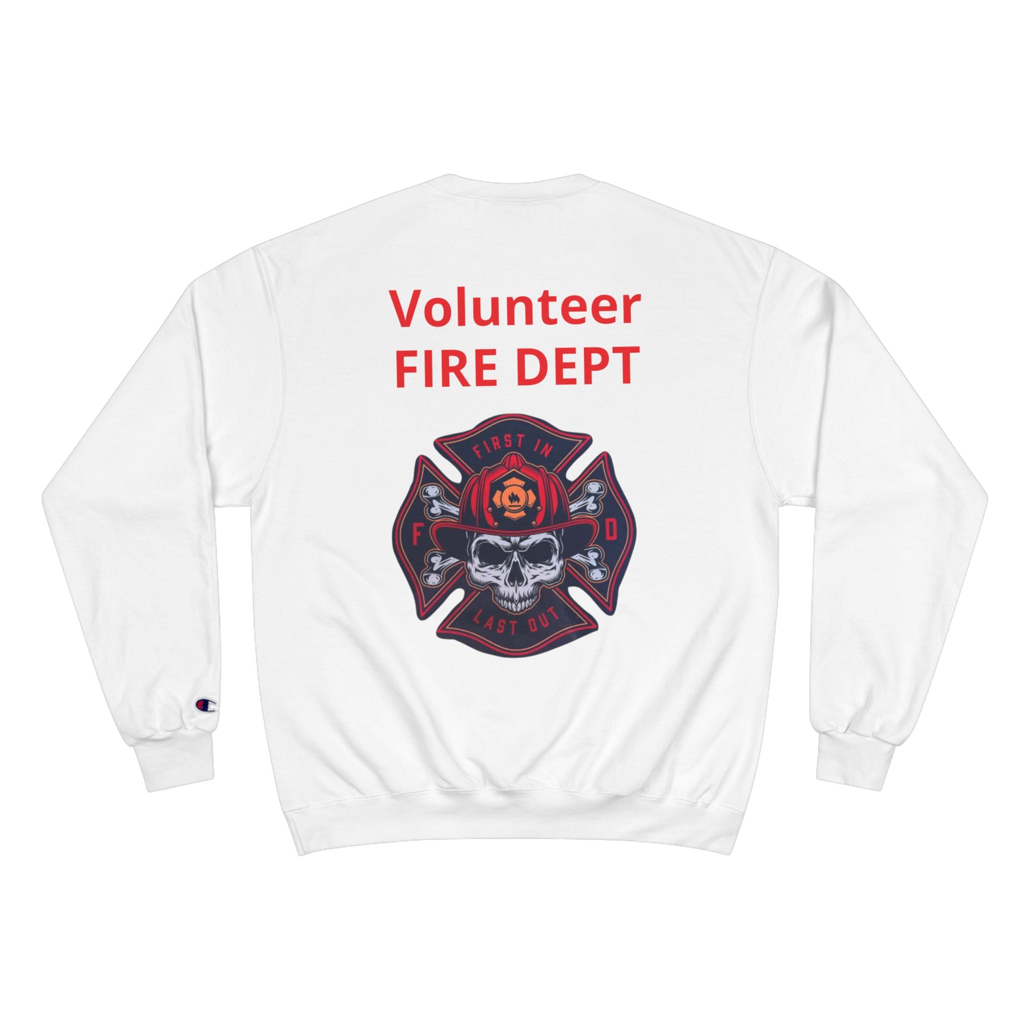 Fire Dept Sweatshirt — Firefighter Champion Crewneck