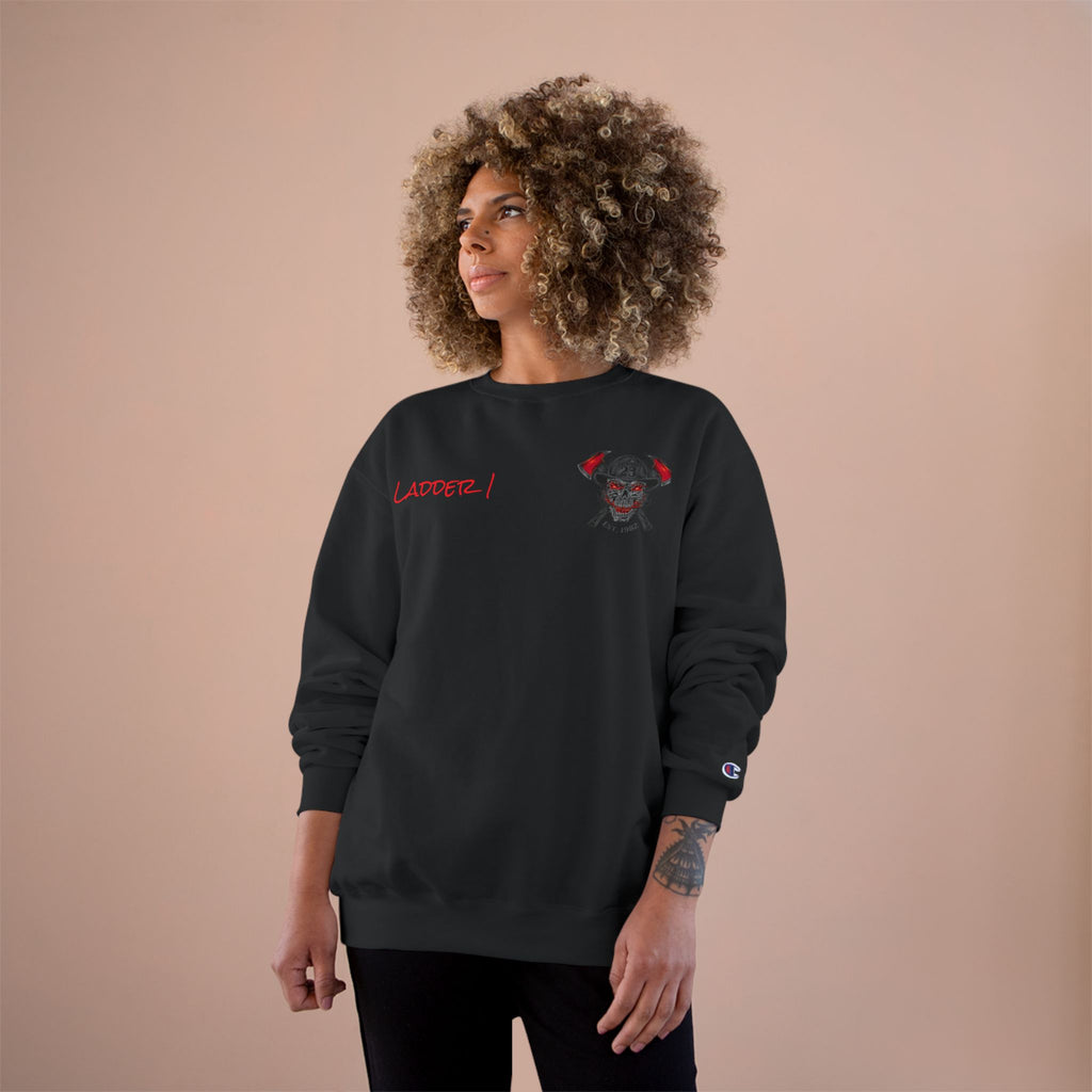 Fire Dept Sweatshirt — Firefighter Champion Crewneck