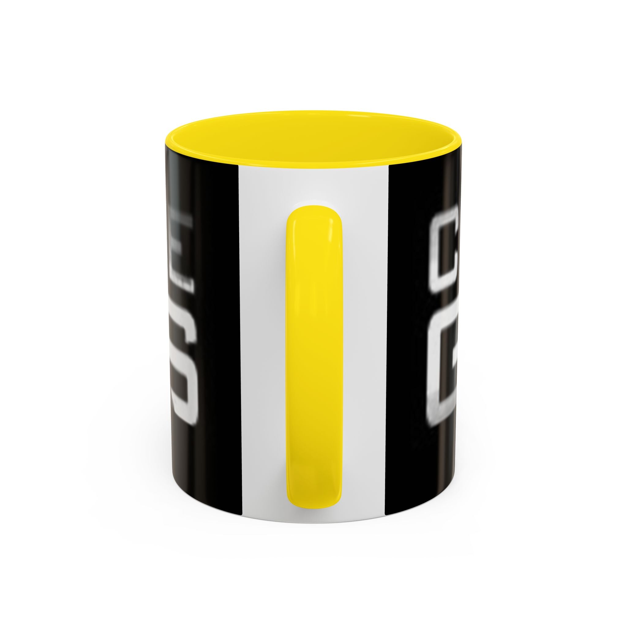 Coffee Mug — “Cops Are goofs" Bold Black Accent Mug