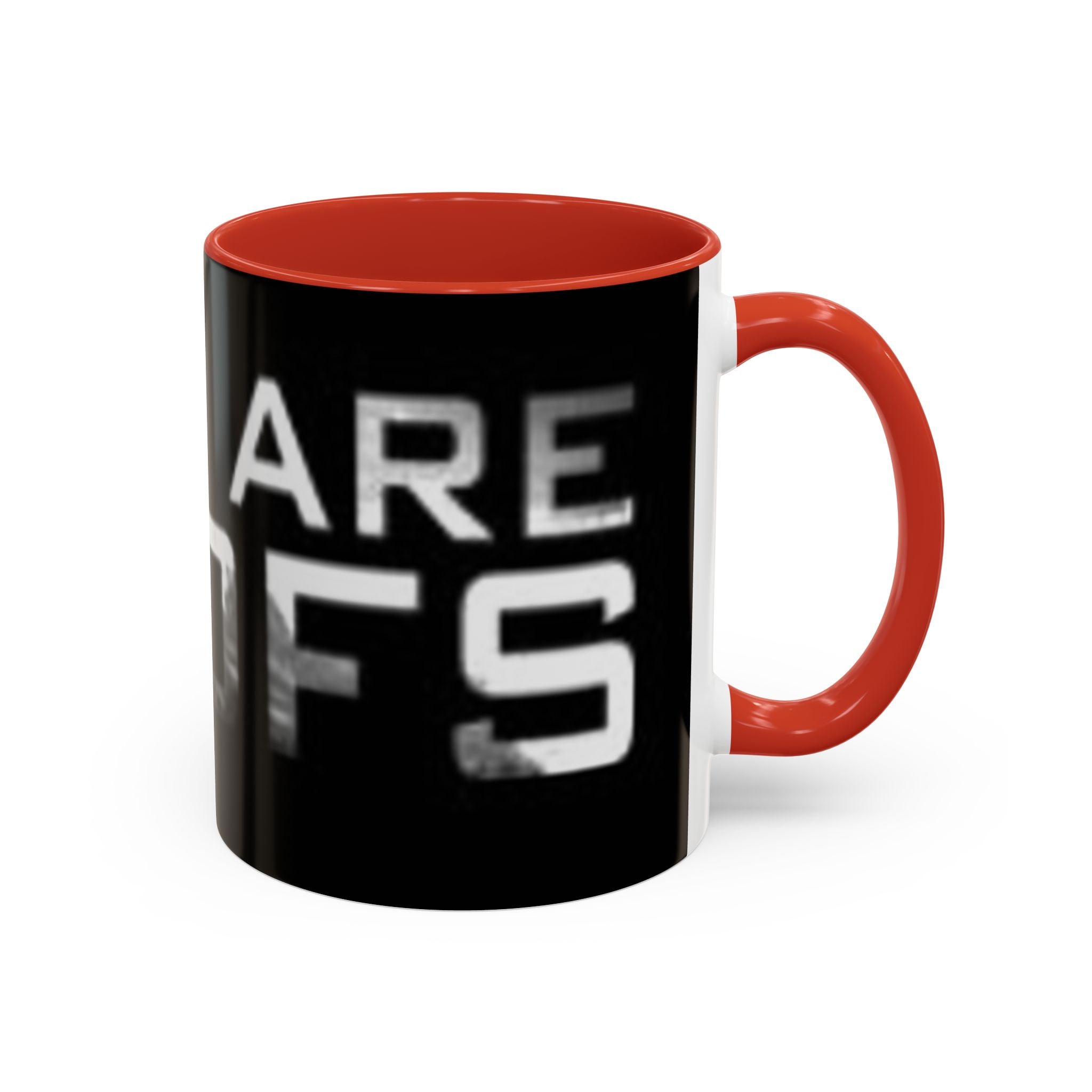 Coffee Mug — “Cops Are goofs" Bold Black Accent Mug