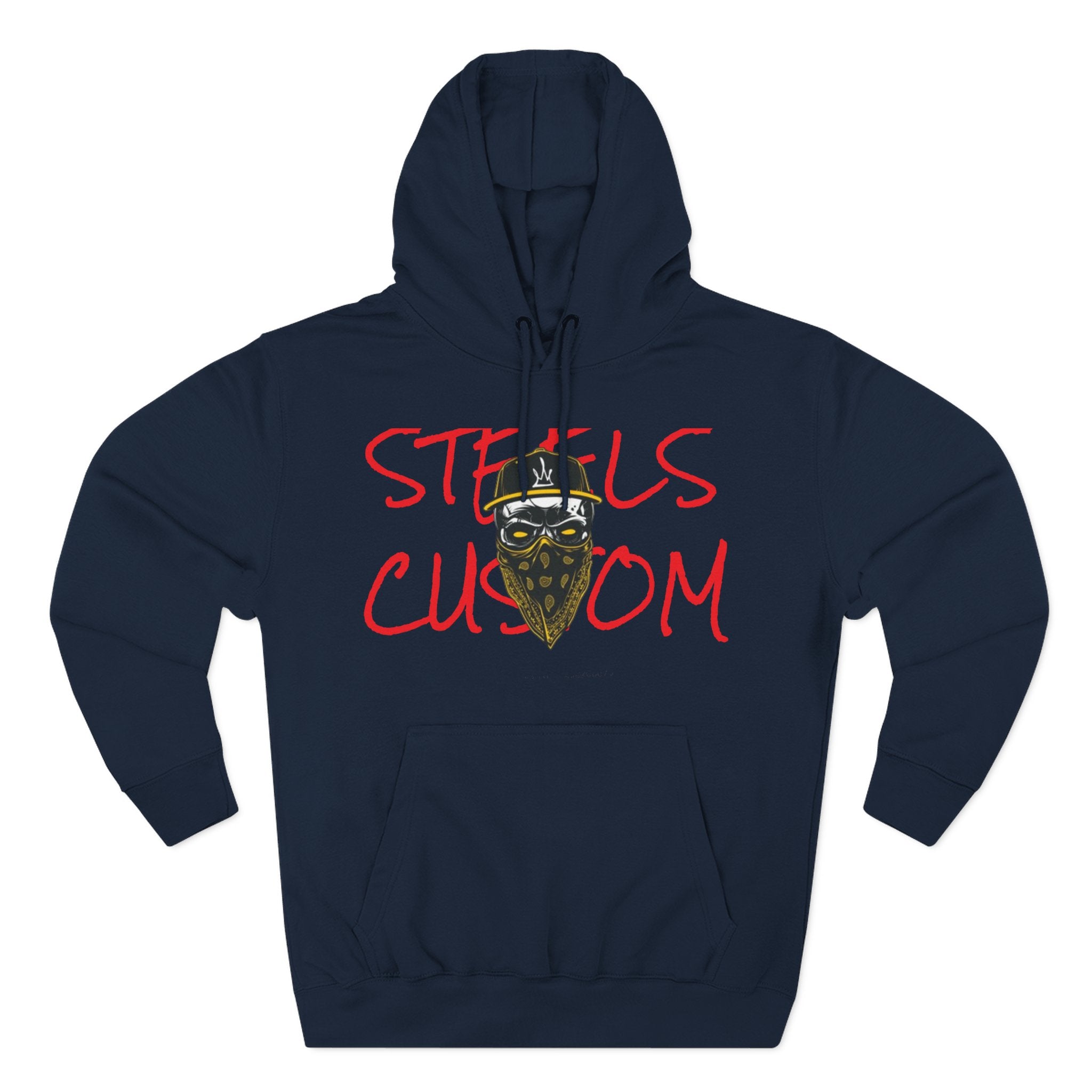 Steels Custom "Gangster Hoodie" Fleece Hoodie