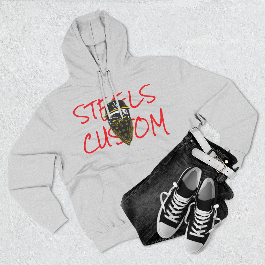 Steels Custom "Gangster Hoodie" Fleece Hoodie