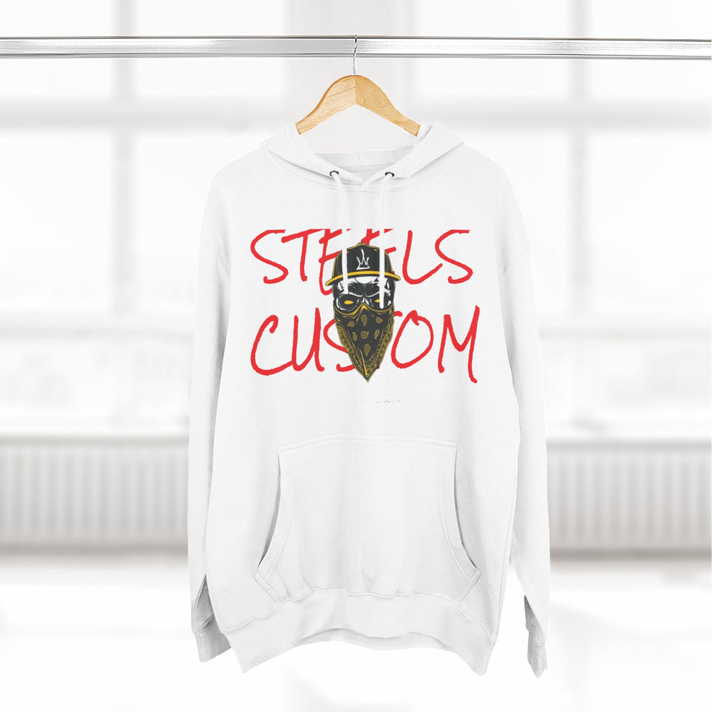 Steels Custom "Gangster Hoodie" Fleece Hoodie