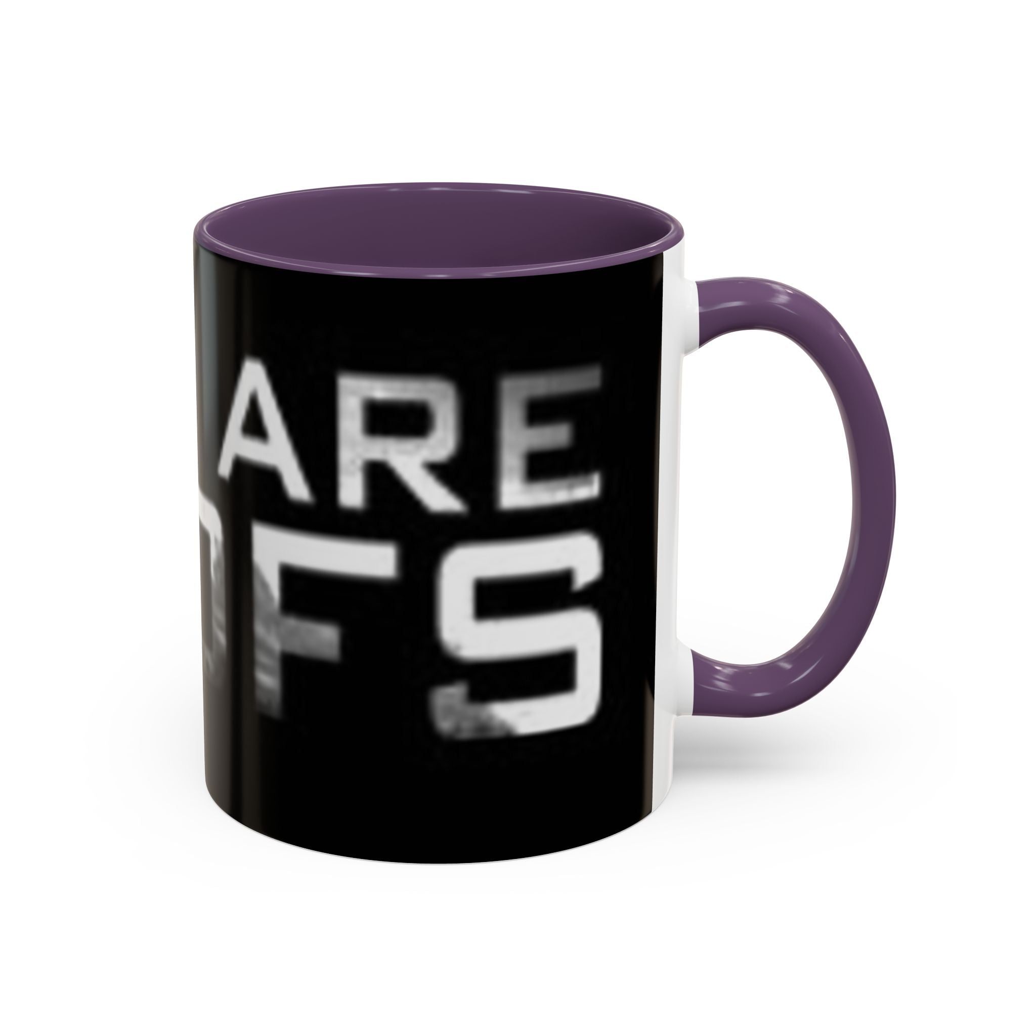 Coffee Mug — “Cops Are goofs" Bold Black Accent Mug