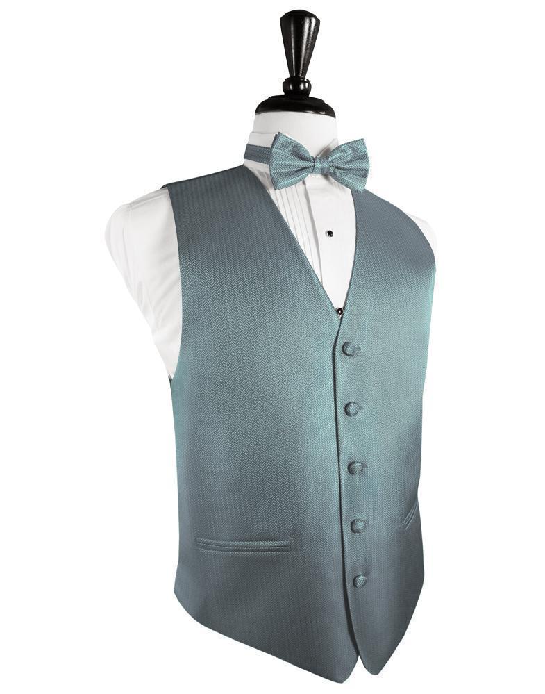 Herringbone Tuxedo Vest 2