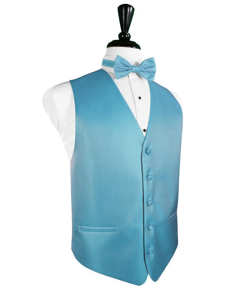 Herringbone Tuxedo Vest 9