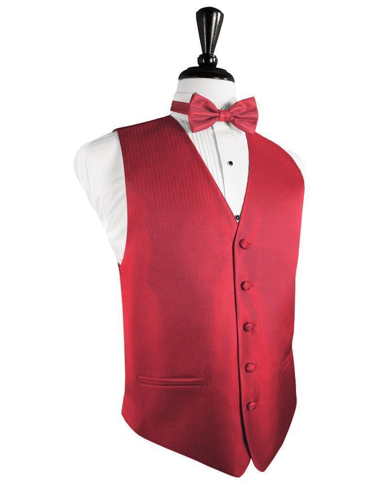 Herringbone Tuxedo Vest 9