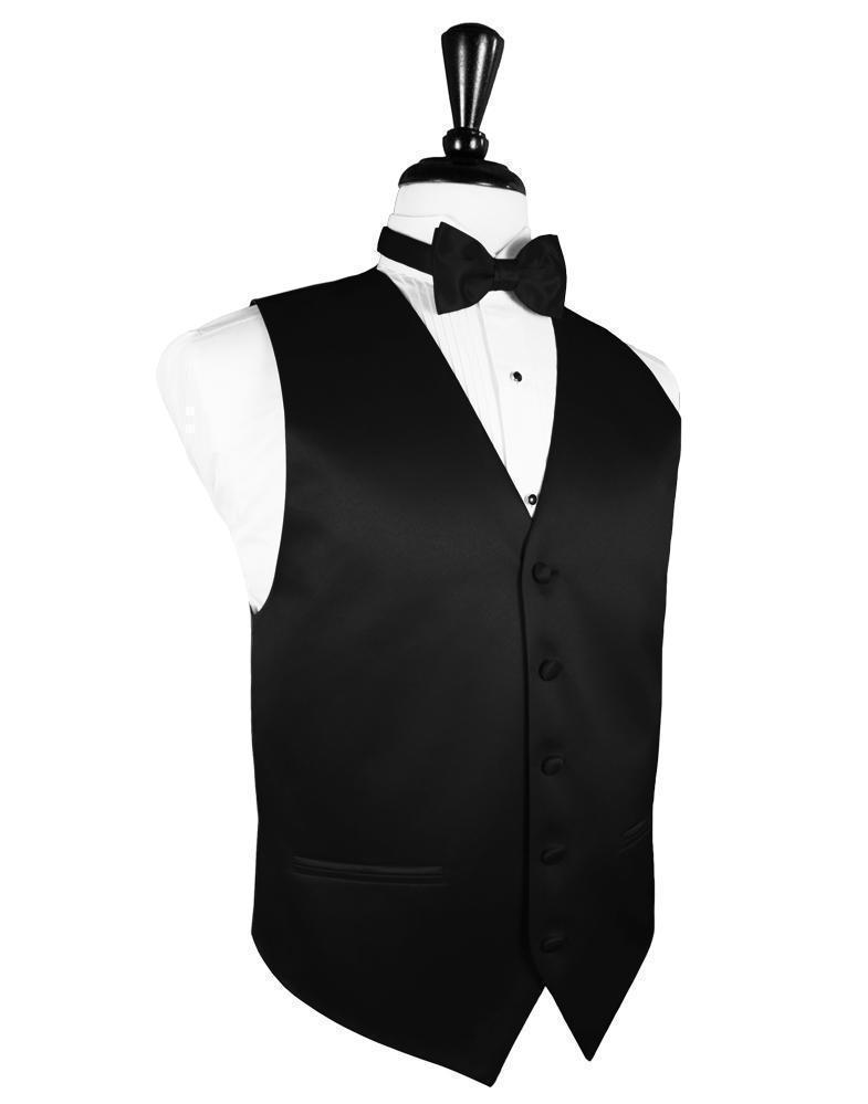 Luxury Satin Tuxedo Vest