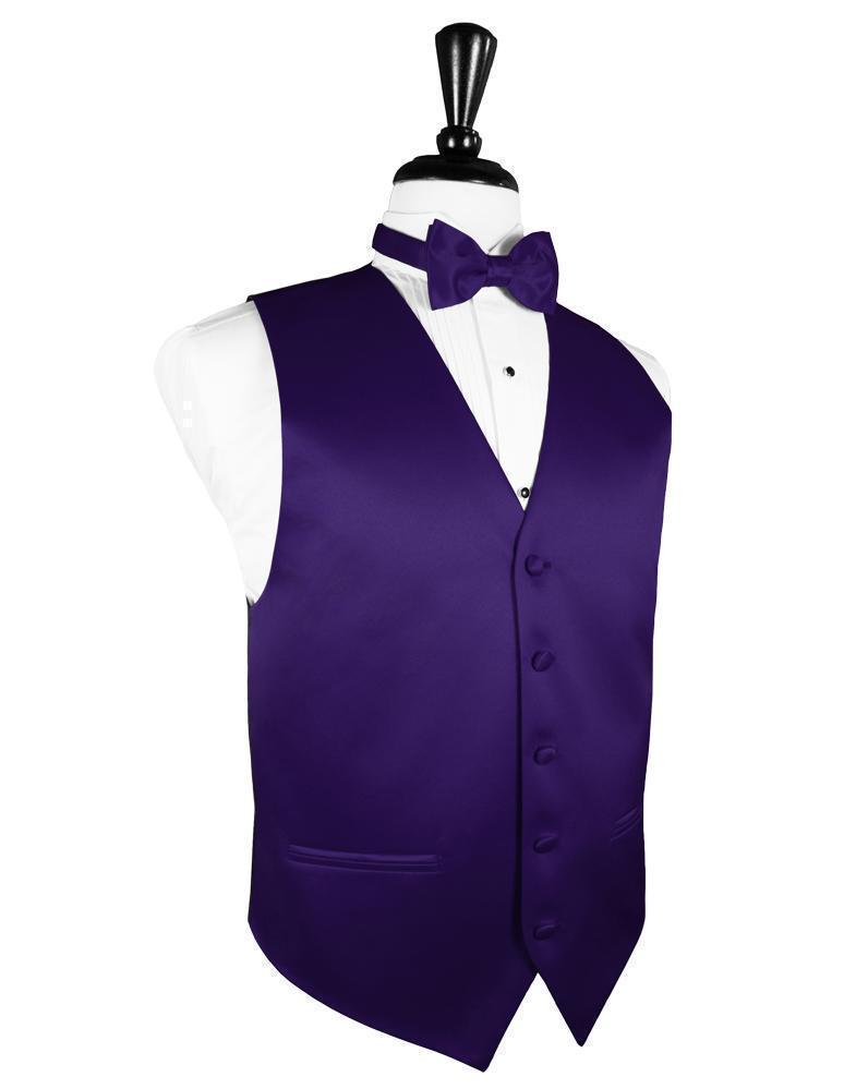 Luxury Satin Tuxedo Vest