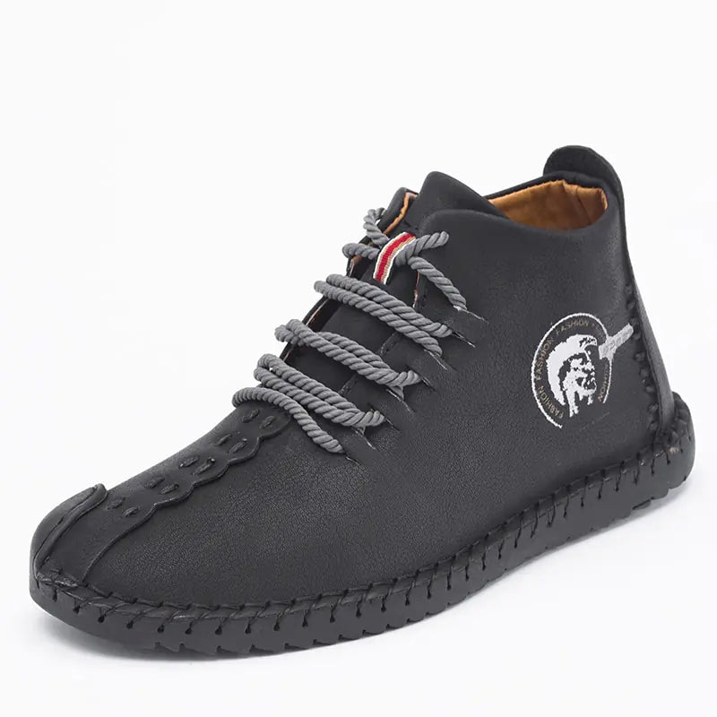 Men's Cotton Shoes - Winter Boots and Oxford Shoes